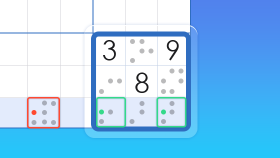 killer sudoku number combinations